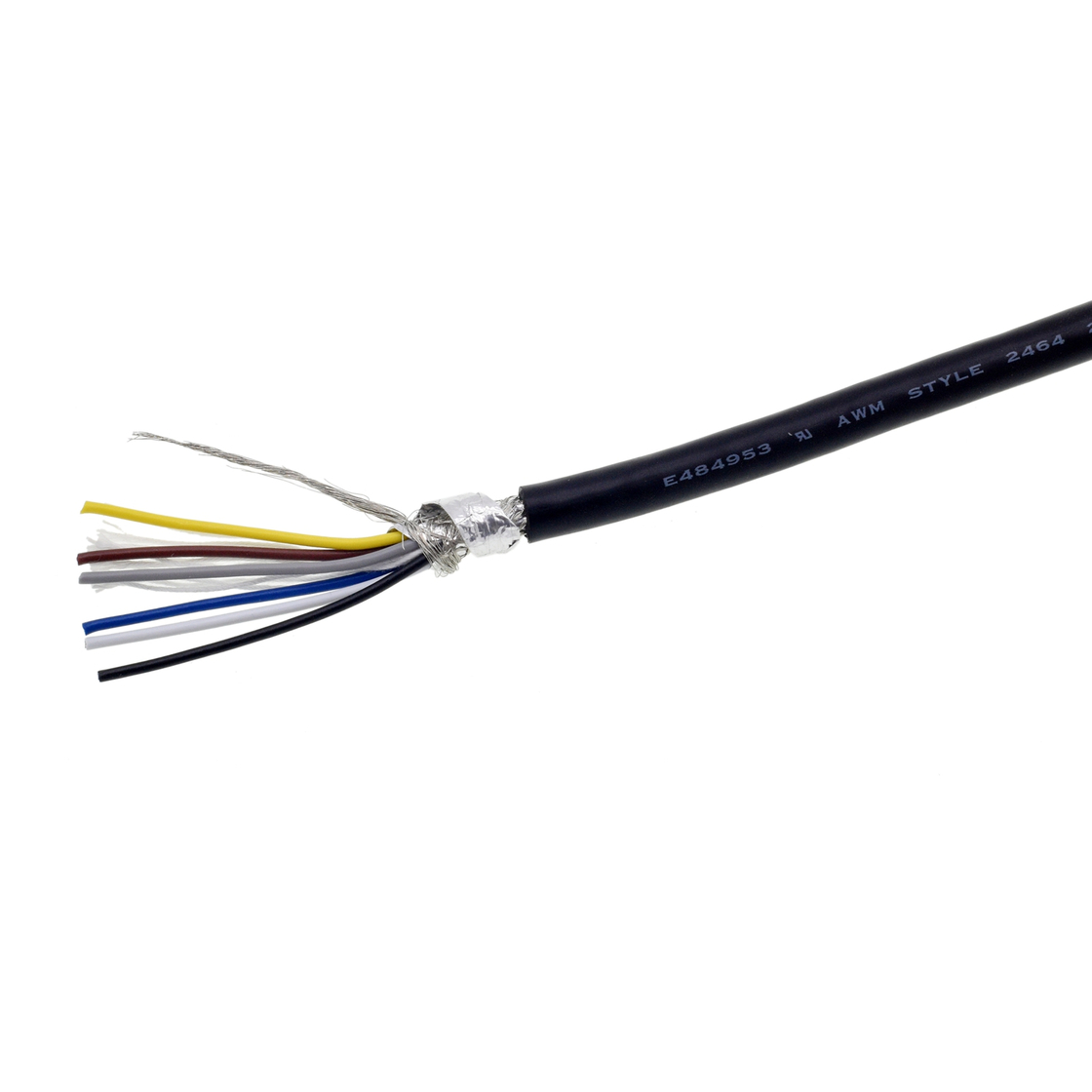 UL2464 80 300V PVC كابل الطاقة AL مضفر النحاس المحمي