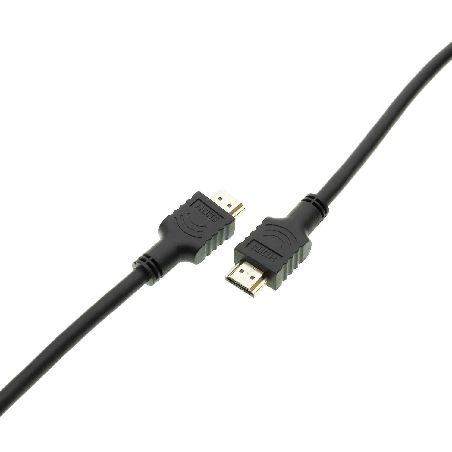 HDMI إلى HDMI مطلية بالذهب PVC نايلون ذكر التوصيل للكمبيوتر