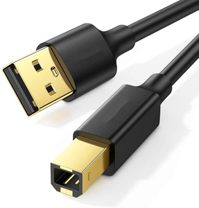 USB2.0 كبل كبل USB نوع A ذكر إلى ذكر B مطلية بالذهب OEM